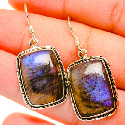 Labradorite Earrings handcrafted by Ana Silver Co - EARR422746