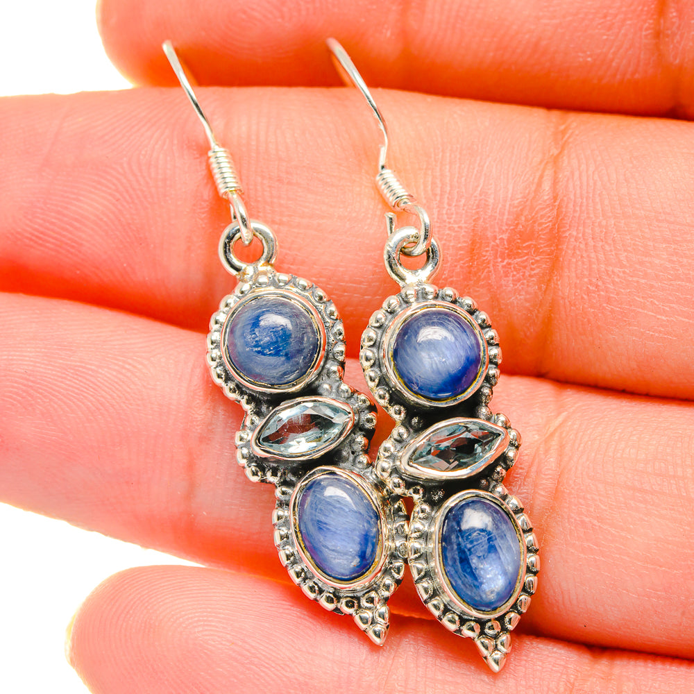Kyanite Earrings handcrafted by Ana Silver Co - EARR422770