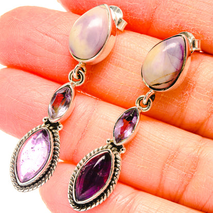 Tiffany Stone Earrings handcrafted by Ana Silver Co - EARR422794