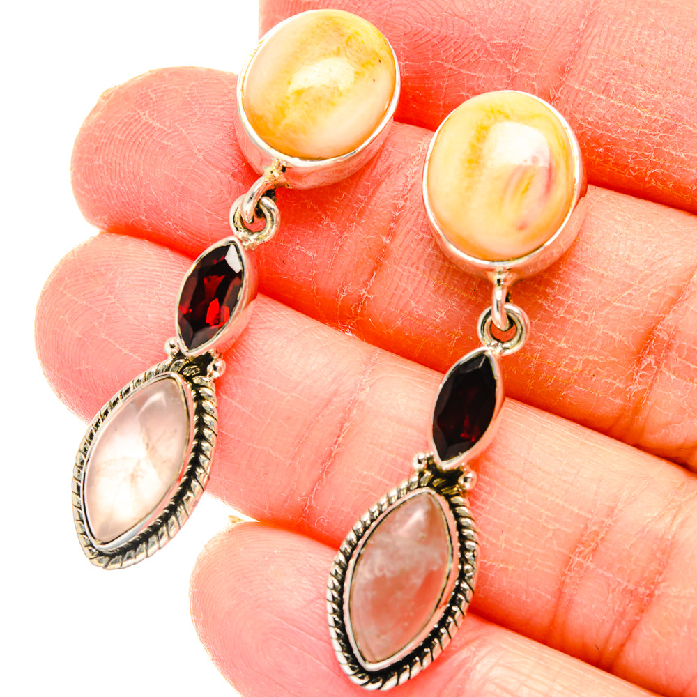 Mookaite Earrings handcrafted by Ana Silver Co - EARR422801