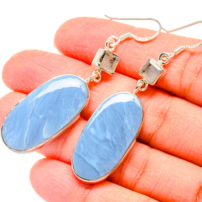 Owyhee Opal Earrings handcrafted by Ana Silver Co - EARR422837