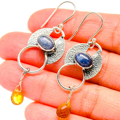 Kyanite Earrings handcrafted by Ana Silver Co - EARR422869