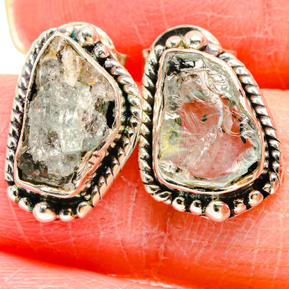 Aquamarine Earrings handcrafted by Ana Silver Co - EARR422875