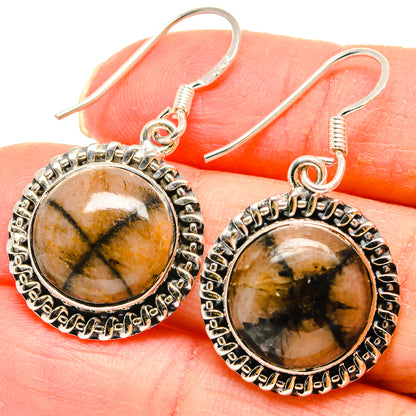 Chiastolite Earrings handcrafted by Ana Silver Co - EARR422920