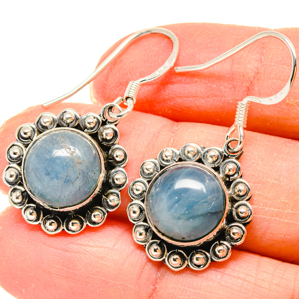 Aquamarine Earrings handcrafted by Ana Silver Co - EARR422922