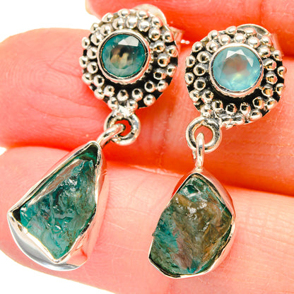 Apatite Earrings handcrafted by Ana Silver Co - EARR422942