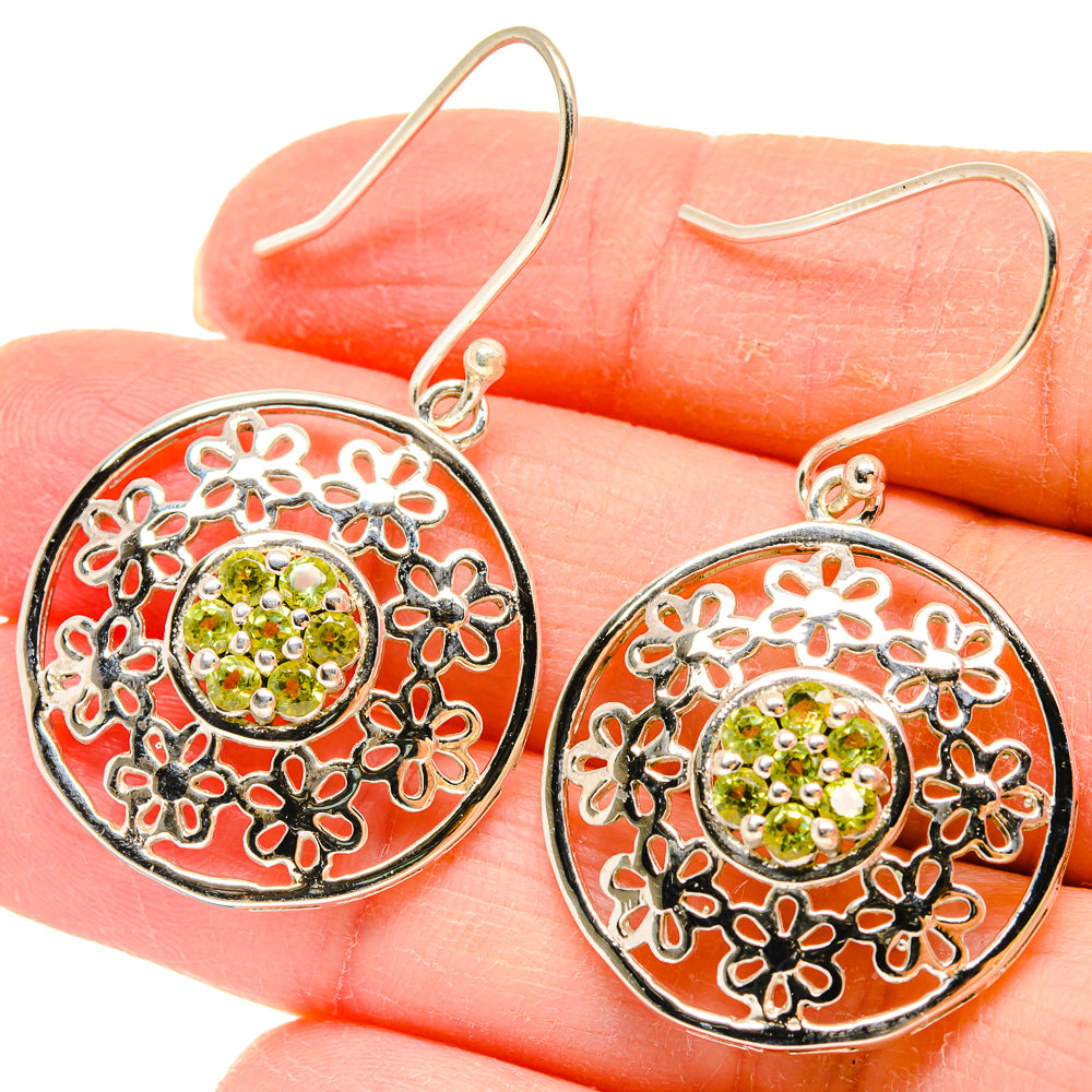 Peridot Earrings handcrafted by Ana Silver Co - EARR422945