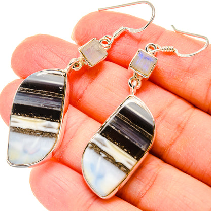 Owyhee Opal Earrings handcrafted by Ana Silver Co - EARR422948
