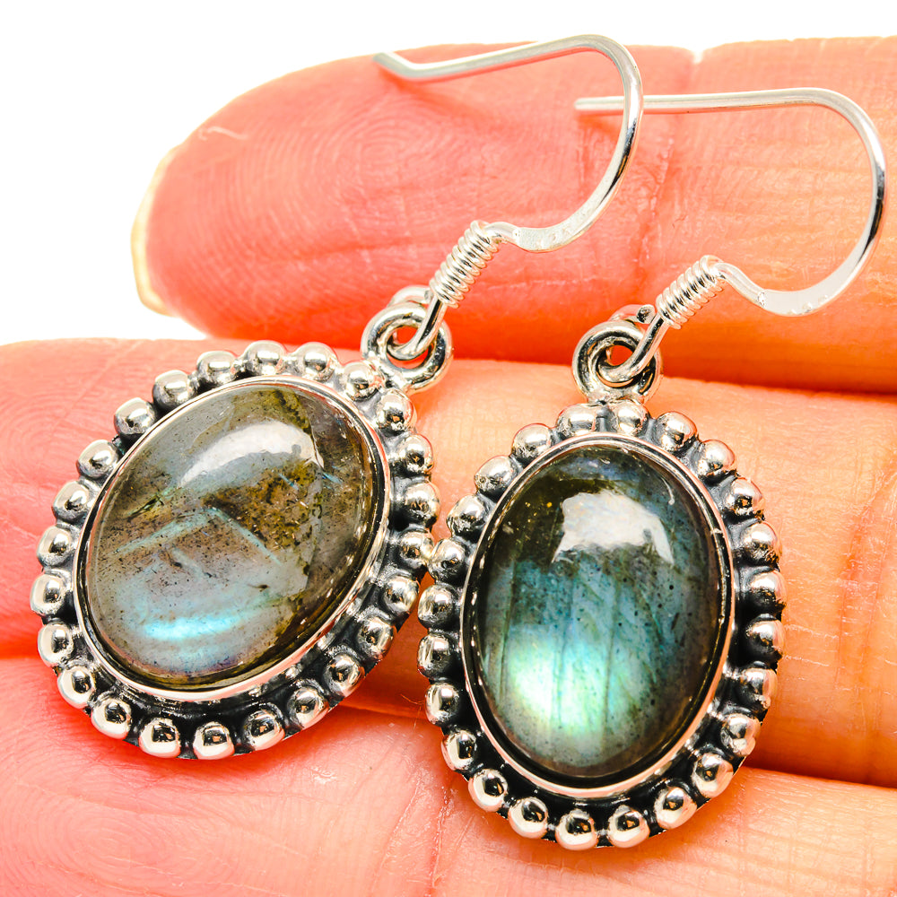 Labradorite Earrings handcrafted by Ana Silver Co - EARR422991