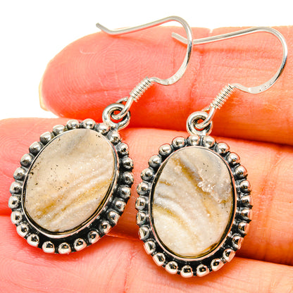 Desert Druzy Earrings handcrafted by Ana Silver Co - EARR422992