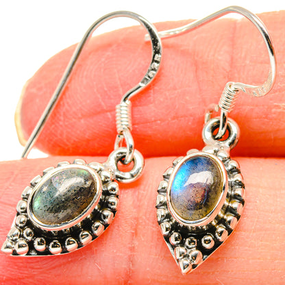 Labradorite Earrings handcrafted by Ana Silver Co - EARR423004