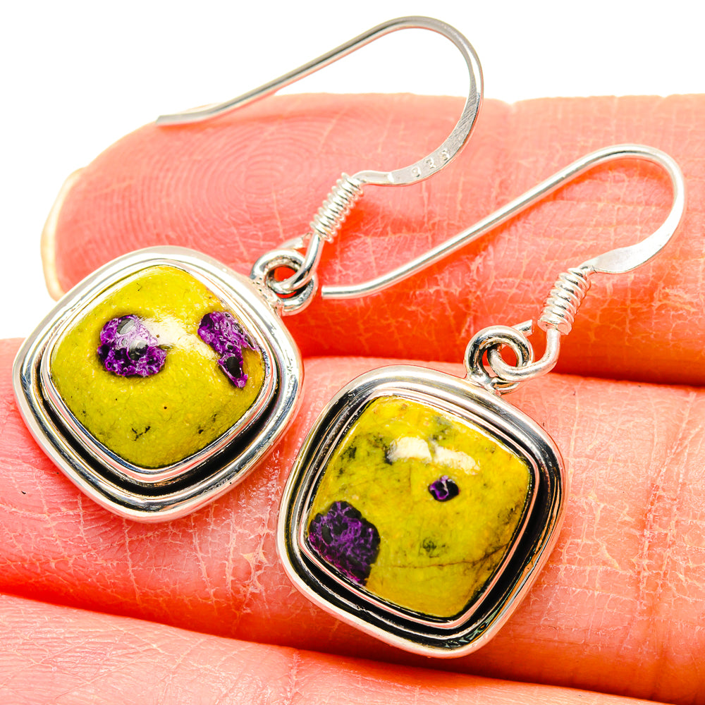 Atlantisite Earrings handcrafted by Ana Silver Co - EARR423012