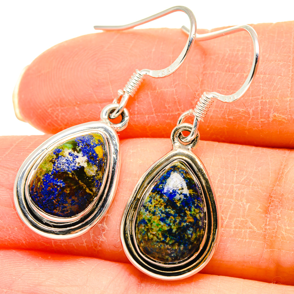 Azurite Earrings handcrafted by Ana Silver Co - EARR423018