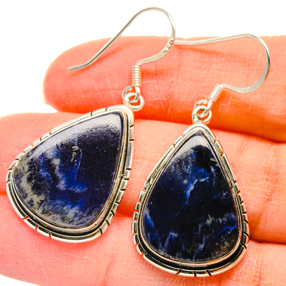 Sodalite Earrings handcrafted by Ana Silver Co - EARR423020
