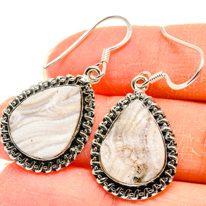 Desert Druzy Earrings handcrafted by Ana Silver Co - EARR423027