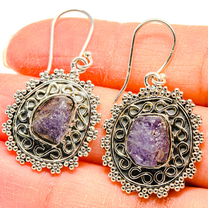 Tanzanite Earrings handcrafted by Ana Silver Co - EARR423034