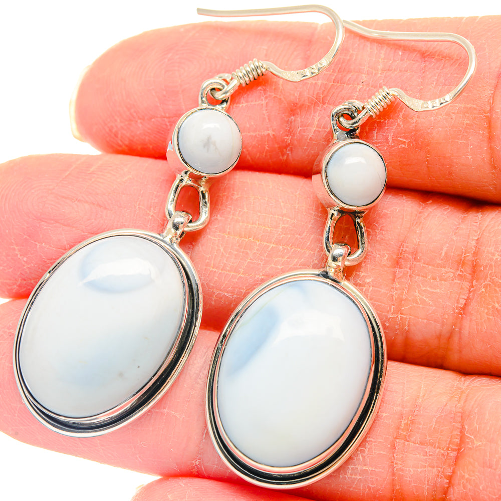 Owyhee Opal Earrings handcrafted by Ana Silver Co - EARR423075