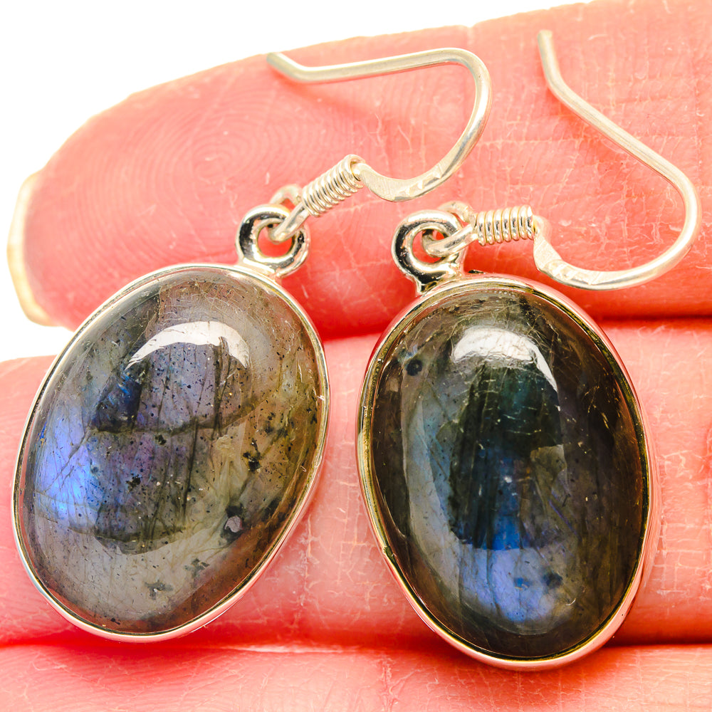 Labradorite Earrings handcrafted by Ana Silver Co - EARR423094