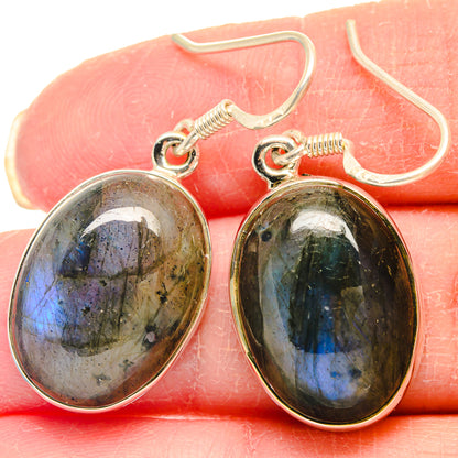 Labradorite Earrings handcrafted by Ana Silver Co - EARR423094