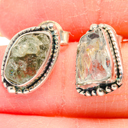 Herkimer Diamond Earrings handcrafted by Ana Silver Co - EARR423106