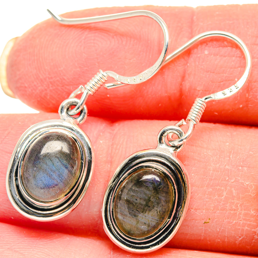 Labradorite Earrings handcrafted by Ana Silver Co - EARR423154