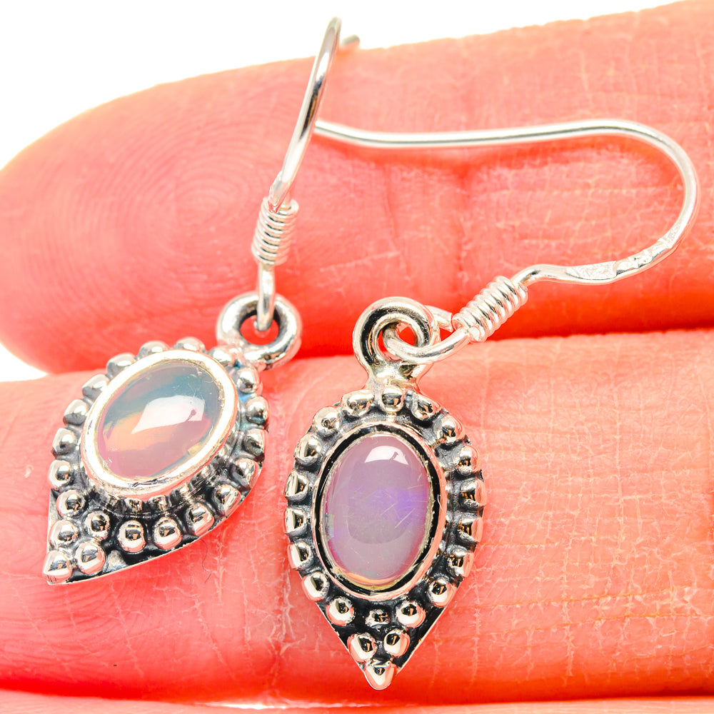 Ethiopian Opal Earrings handcrafted by Ana Silver Co - EARR423191