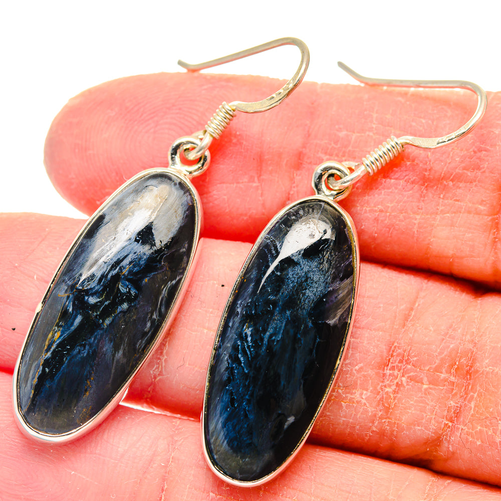 Pietersite Earrings handcrafted by Ana Silver Co - EARR423204