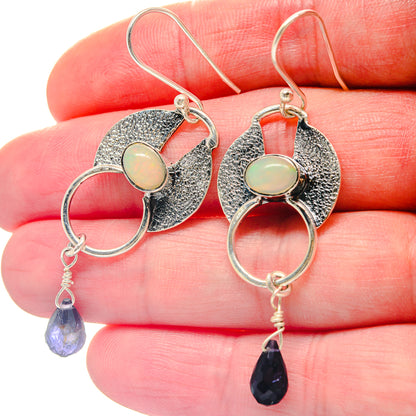 Tanzanite Earrings handcrafted by Ana Silver Co - EARR423219
