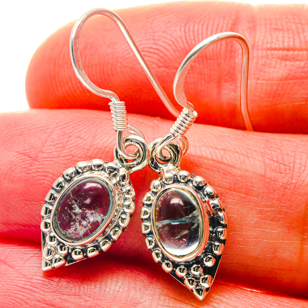 Aquamarine Earrings handcrafted by Ana Silver Co - EARR423247