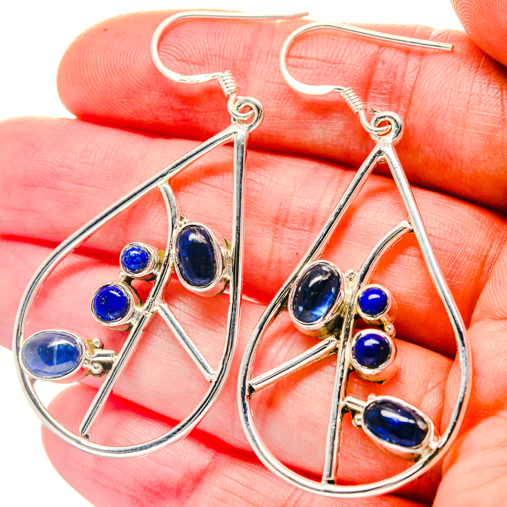 Kyanite Earrings handcrafted by Ana Silver Co - EARR423260