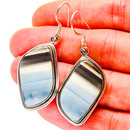 Owyhee Opal Earrings handcrafted by Ana Silver Co - EARR423281