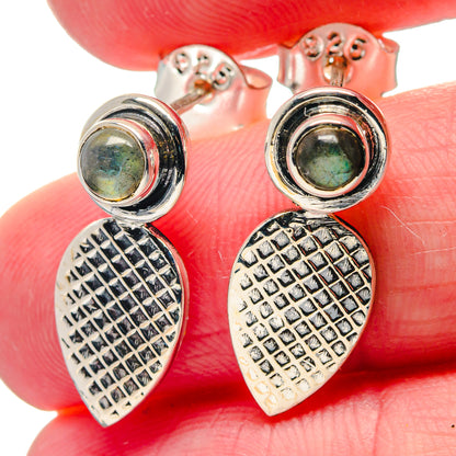 Labradorite Earrings handcrafted by Ana Silver Co - EARR423320