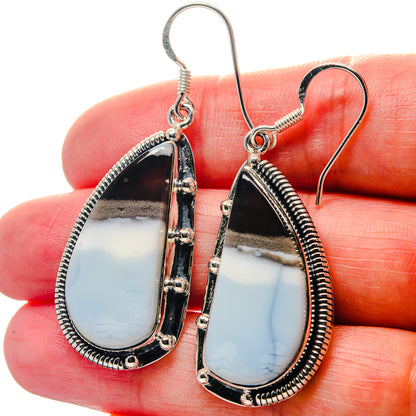 Owyhee Opal Earrings handcrafted by Ana Silver Co - EARR423349