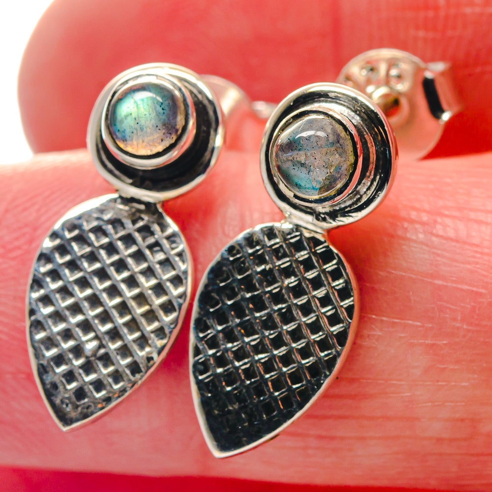 Labradorite Earrings handcrafted by Ana Silver Co - EARR423354