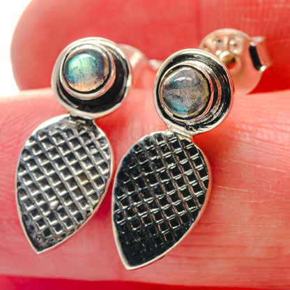 Labradorite Earrings handcrafted by Ana Silver Co - EARR423354