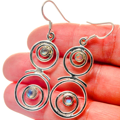 Ethiopian Opal Earrings handcrafted by Ana Silver Co - EARR423360