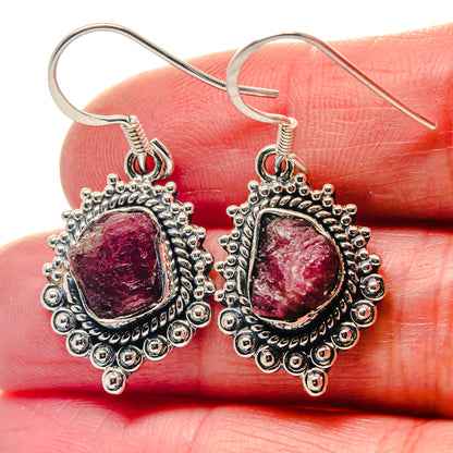 Garnet Earrings handcrafted by Ana Silver Co - EARR423368