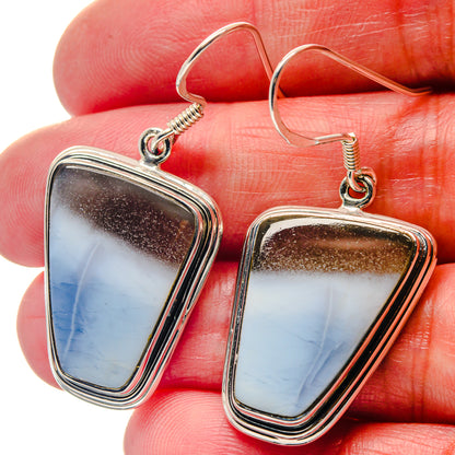 Owyhee Opal Earrings handcrafted by Ana Silver Co - EARR423375