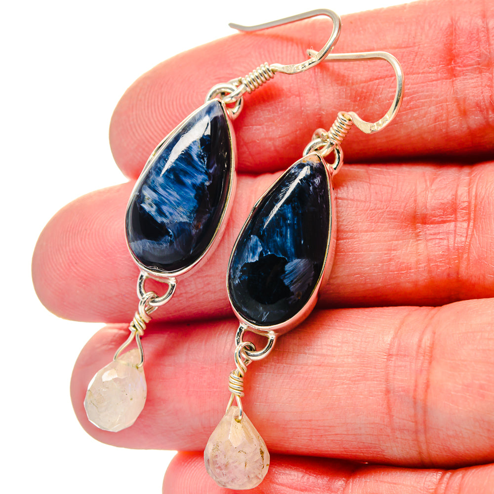 Pietersite Earrings handcrafted by Ana Silver Co - EARR423389