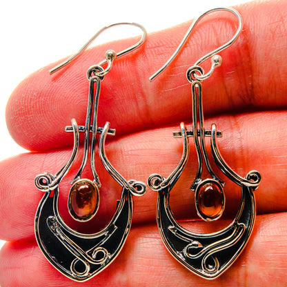 Carnelian Earrings handcrafted by Ana Silver Co - EARR423399