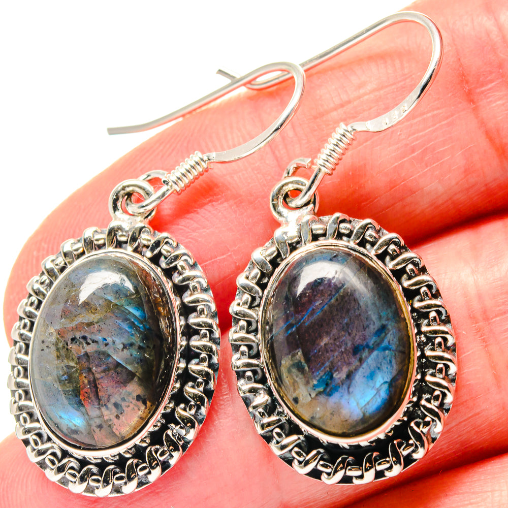 Labradorite Earrings handcrafted by Ana Silver Co - EARR423400