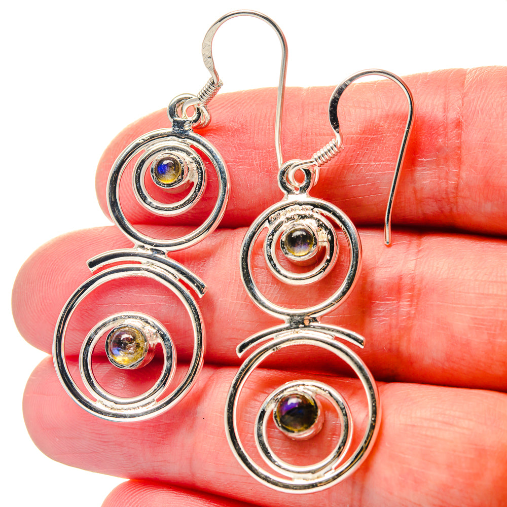 Labradorite Earrings handcrafted by Ana Silver Co - EARR423410