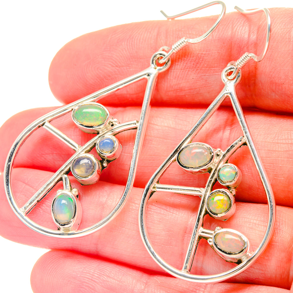 Labradorite Rings handcrafted by Ana Silver Co - EARR423422