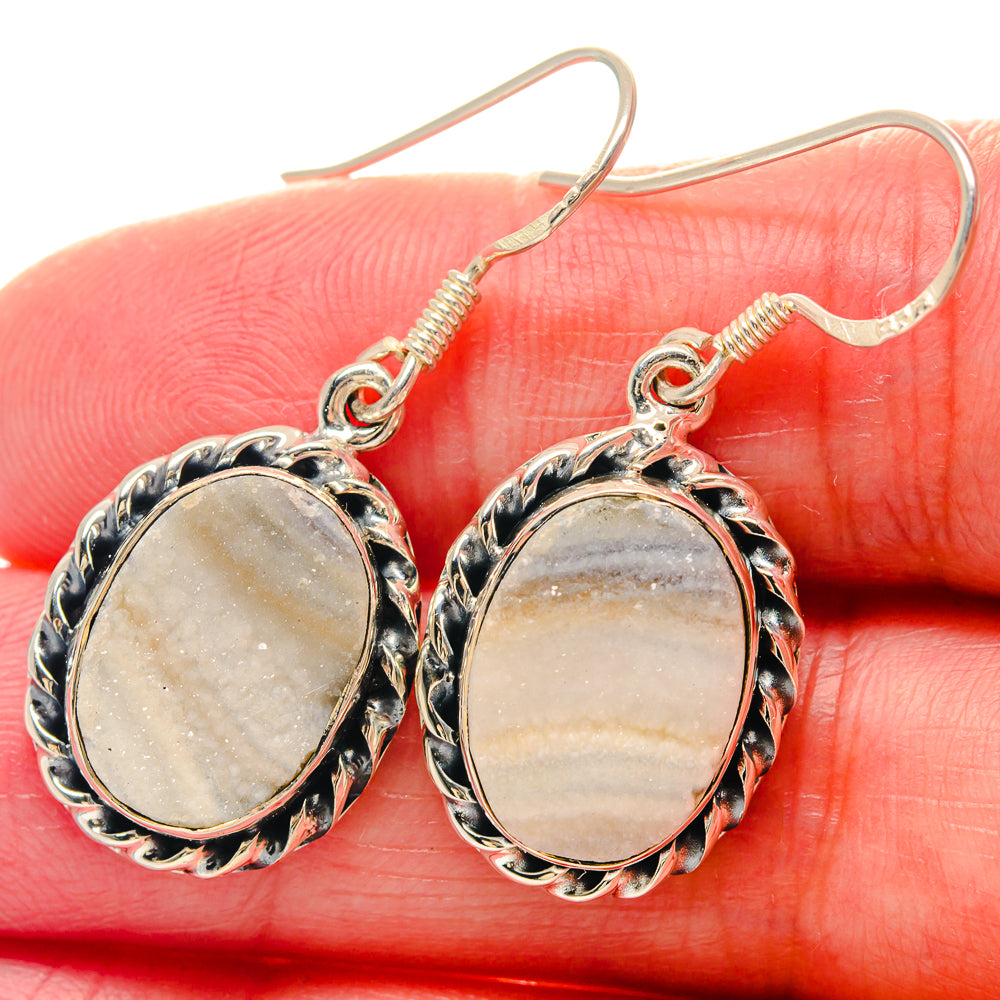 Aquamarine Earrings handcrafted by Ana Silver Co - EARR423460