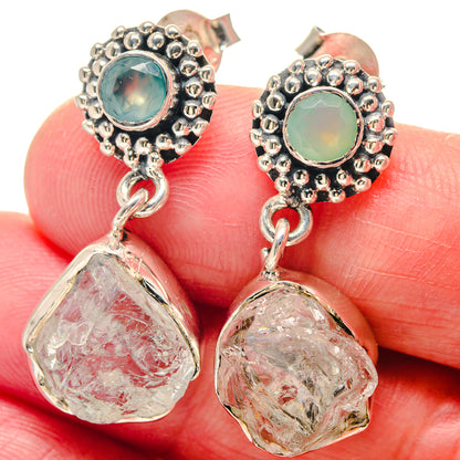 Laguna Lace Agate Pendants handcrafted by Ana Silver Co - EARR423467