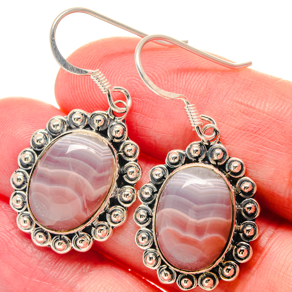Montana Agate Pendants handcrafted by Ana Silver Co - EARR423476