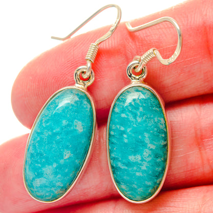 Tibetan Turquoise Pendants handcrafted by Ana Silver Co - EARR423489