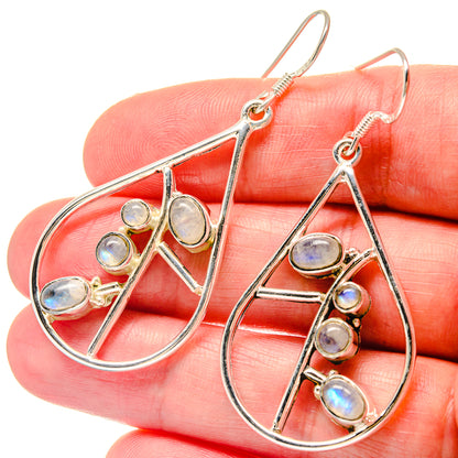 Blue Topaz Rings handcrafted by Ana Silver Co - EARR423493