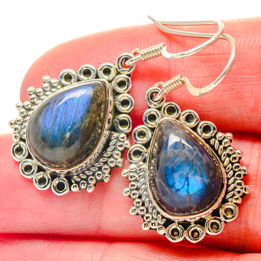 Rhodonite Pendants handcrafted by Ana Silver Co - EARR423494