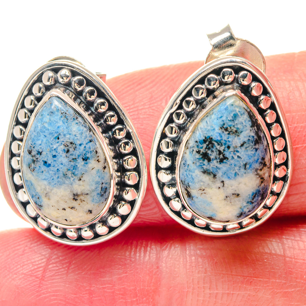 Coconut Geode Druzy Earrings handcrafted by Ana Silver Co - EARR423501